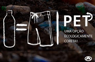 A moda do Futuro: PET uma opção ecologicamente correta!