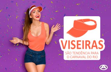 Viseiras são tendência para o carnaval do Rio