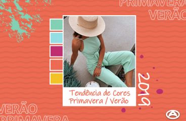 Tendência de cores primavera/verão 2019