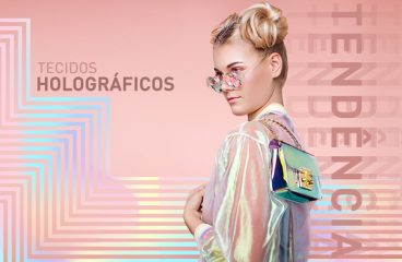 Tendência: Tecidos Holográficos