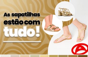 As sapatilhas estão com tudo!